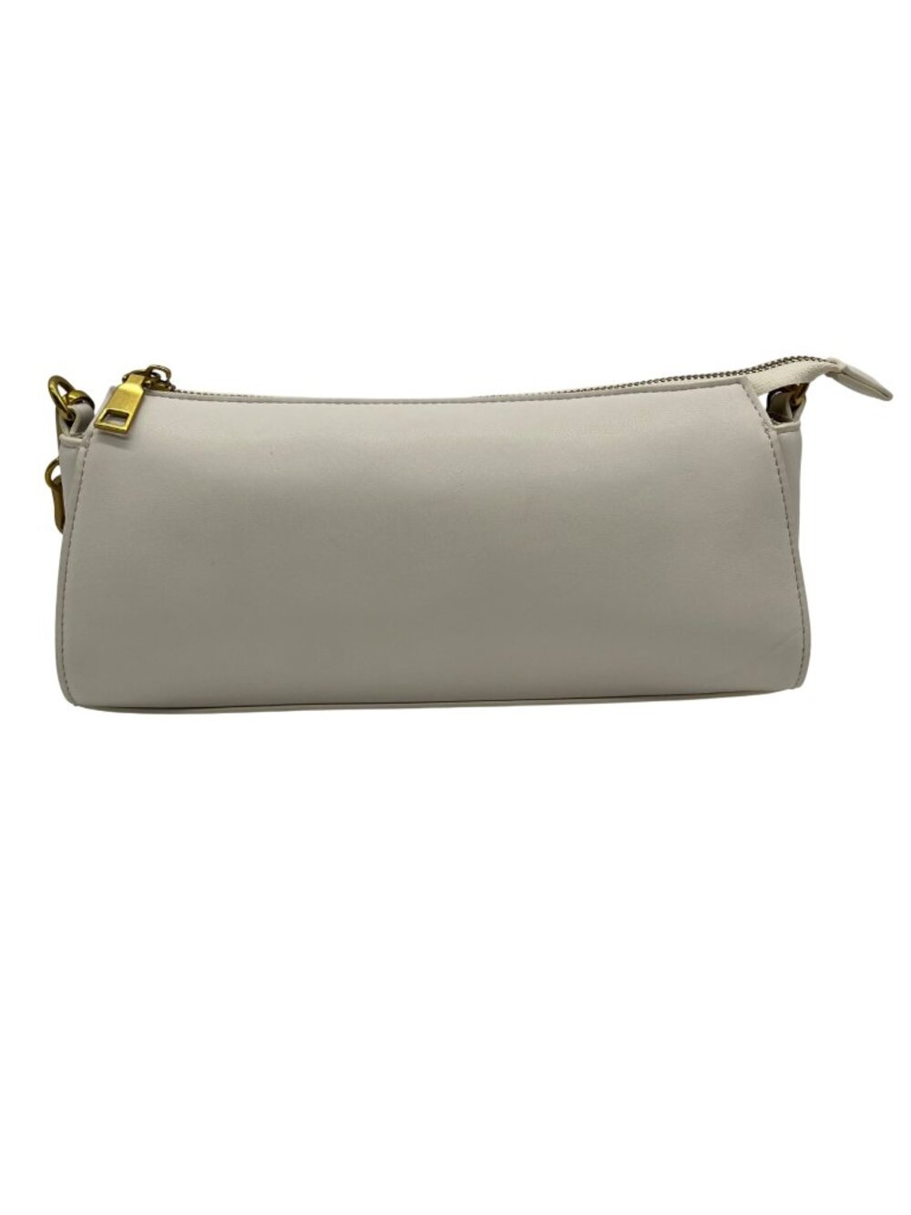 MMs Brands Beige Mini Leather Shoulder Bag